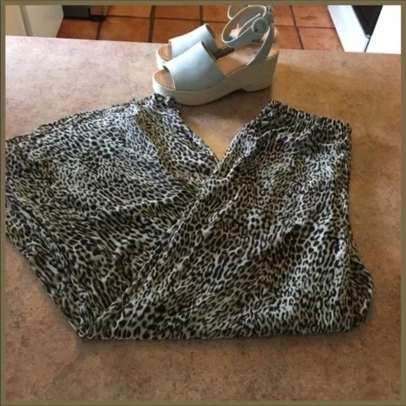 annalee & hope wide leg high waist pants size small - Picture 1 of 8